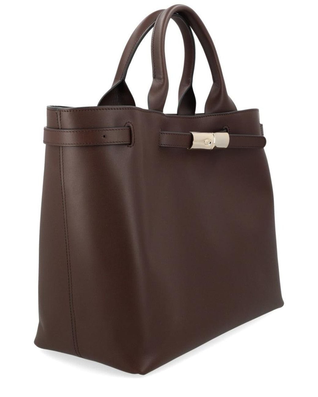 Longchamp Brown Le Smart Large Tote