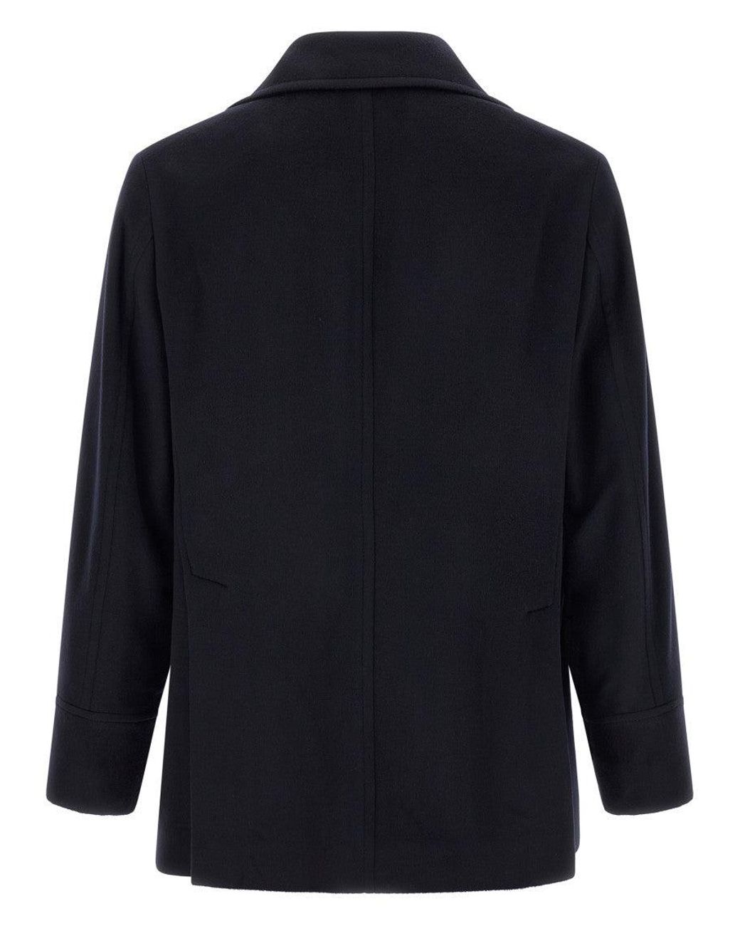 Brunello Cucinelli Blue Double Breasted Blazer for men