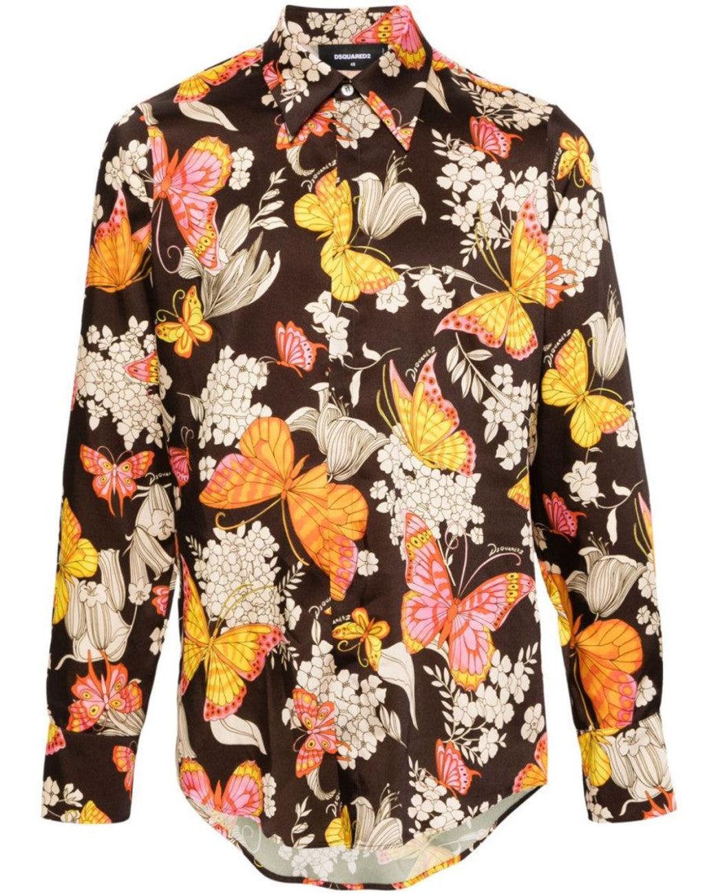 DSquared² Orange Shirts for men