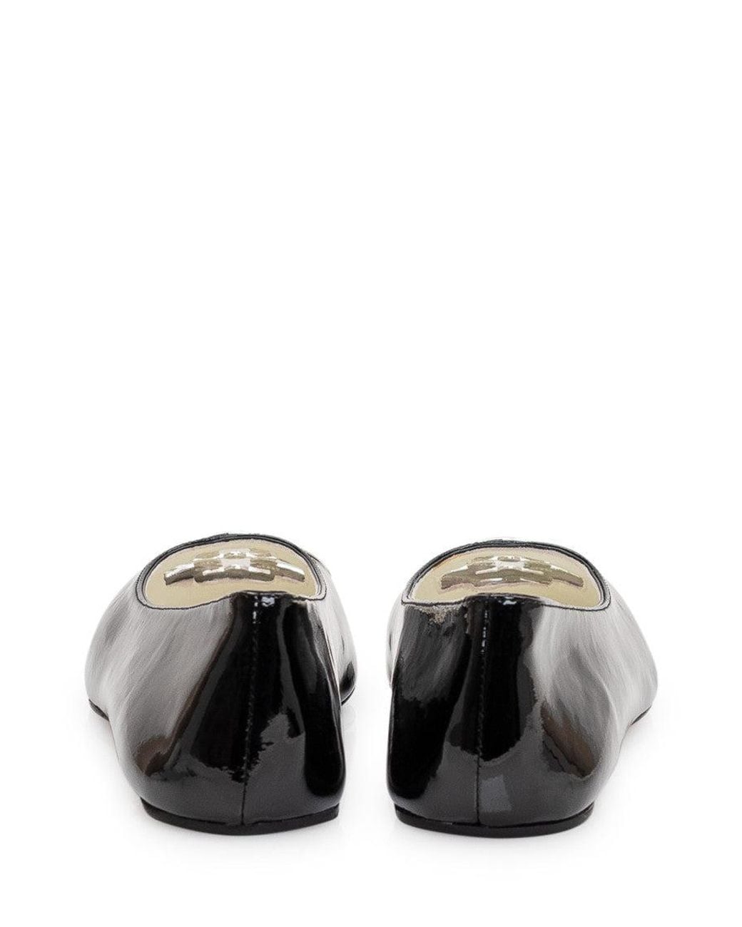 Tory Burch Black Reva Ballet Flats