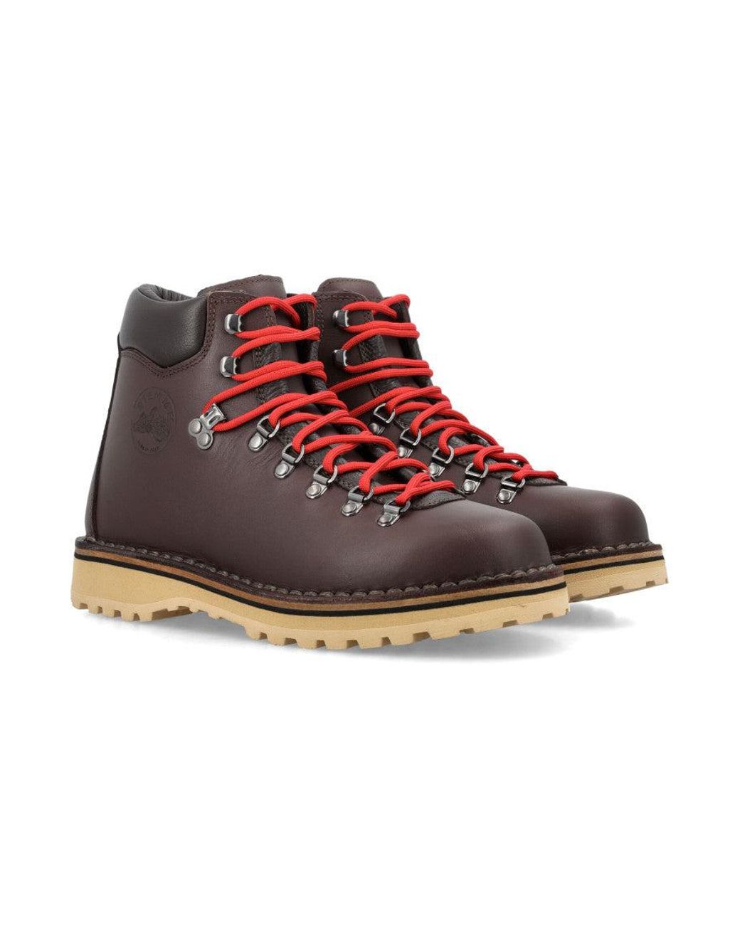 Diemme Brown Roccia Leather Boots for men