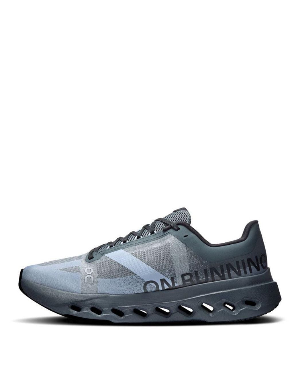 On Shoes Blue Color Block Sneakers for men