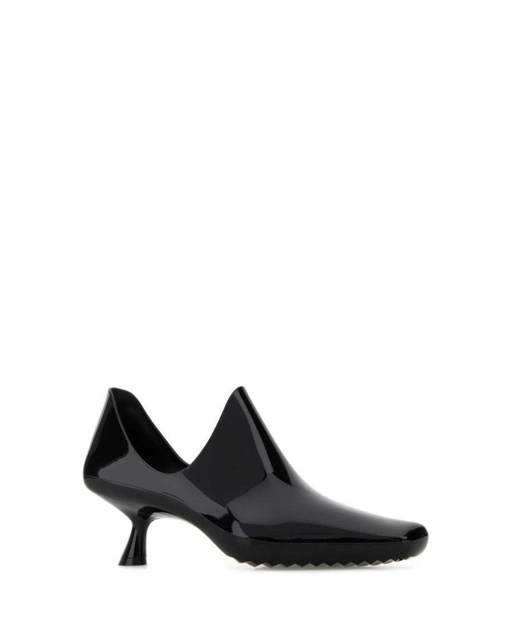 Loewe Black Pvc Emily Aqua Pumps