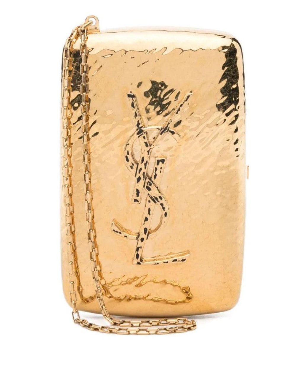 Saint Laurent Metallic Travel Accessories