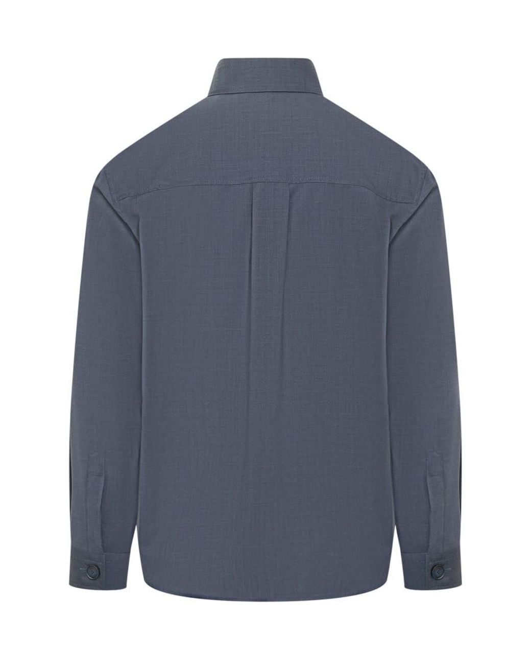 Boss Blue Regular Solid Shirt for men