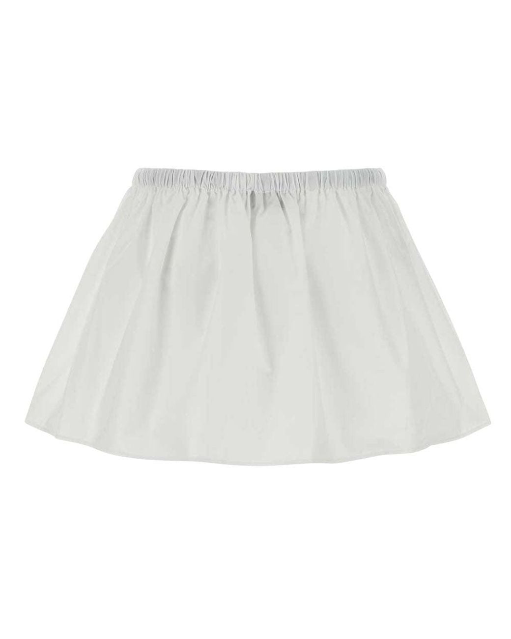 Miu Miu White Above Knee Skirt