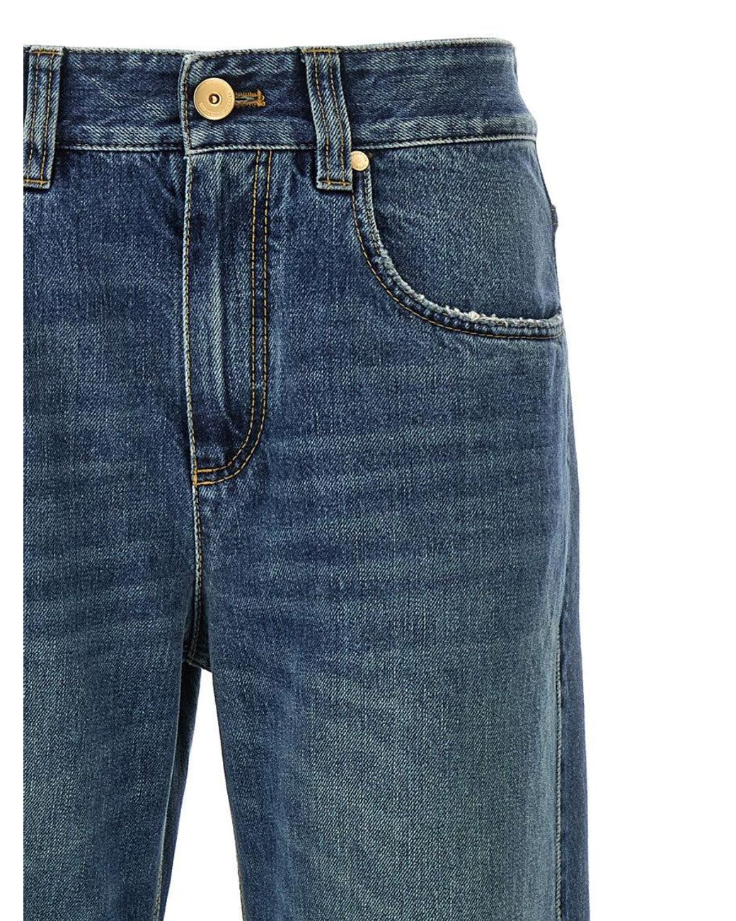 Brunello Cucinelli Blue 'Contemporary Loose' Jeans