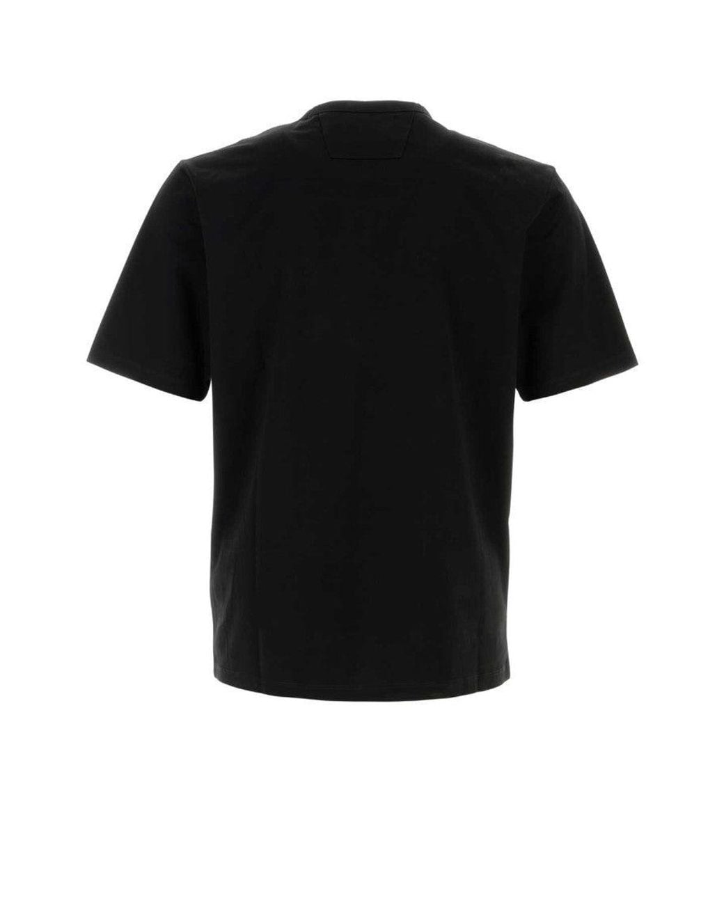 C P Company Black Crew Neck T-Shirt for men