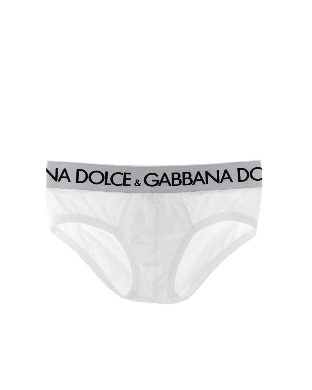 Dolce & Gabbana Gray Brando 2-Pack Briefs for men