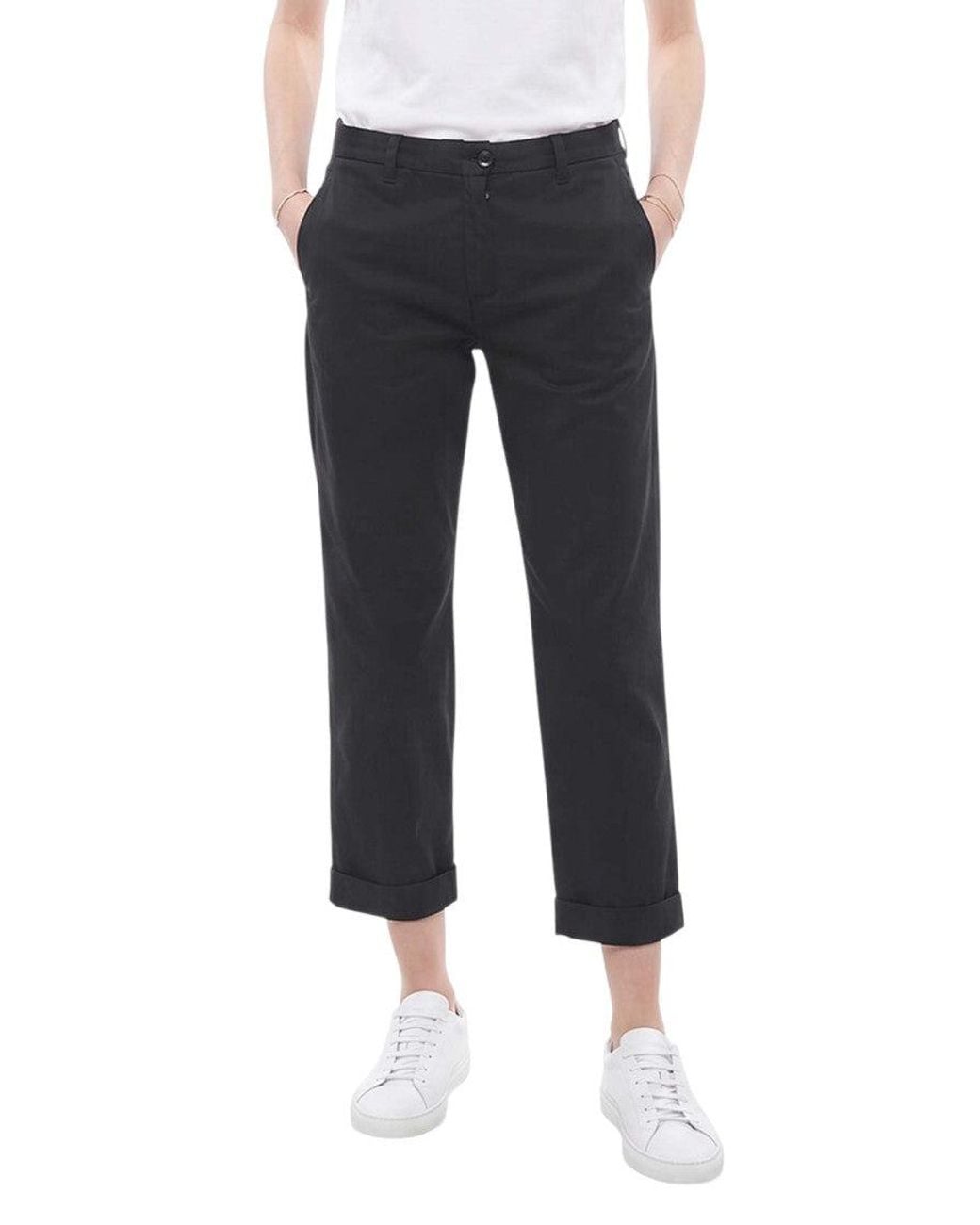 Woolrich Blue Relaxed Fit Chinos
