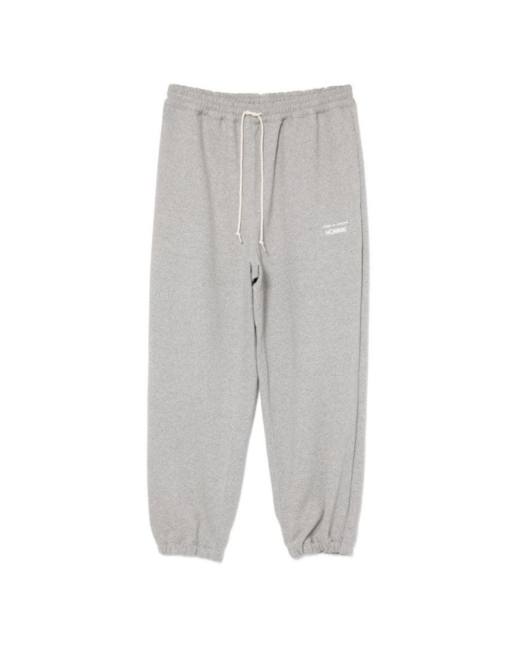 Comme des Garçons Gray Baggy Pants for men