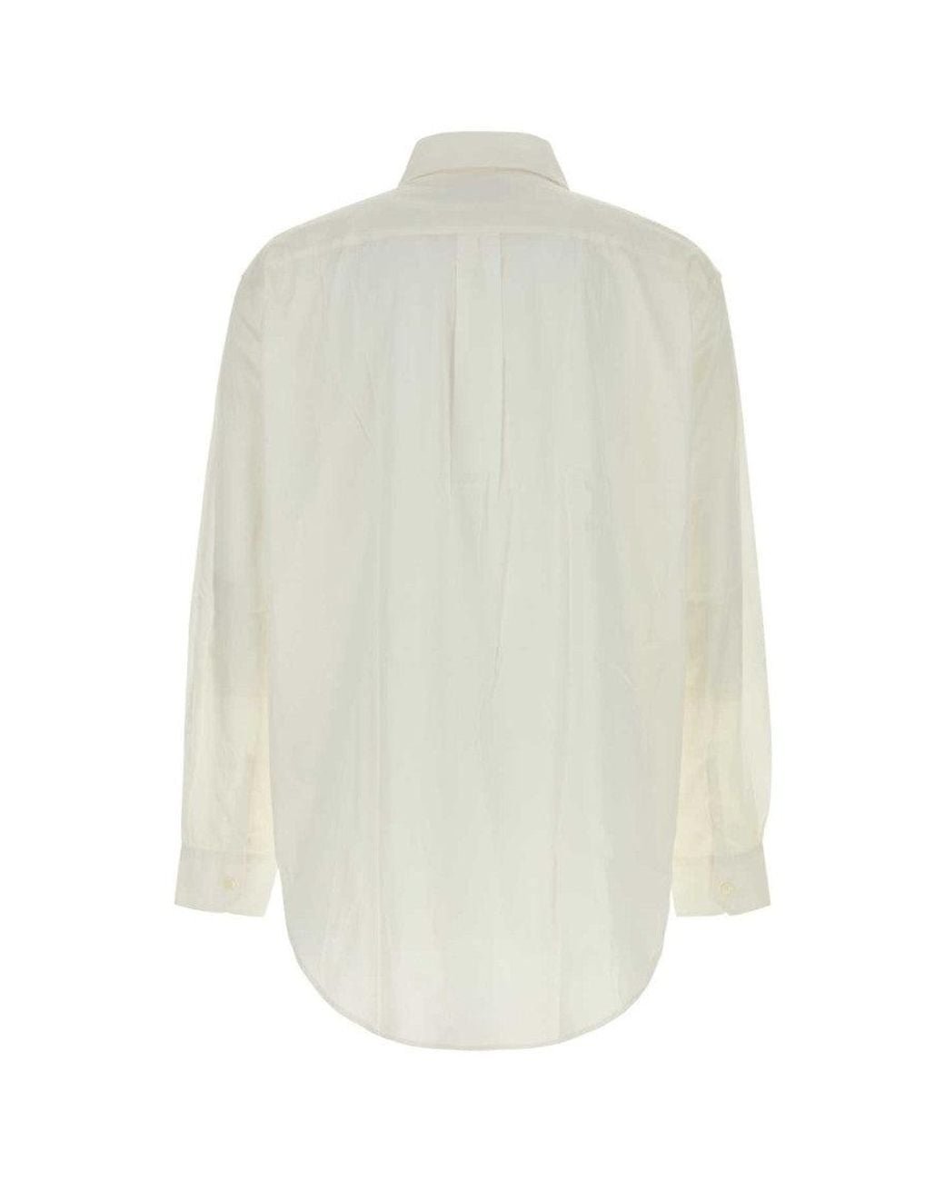 Our Legacy White Off Oversized Shirt for men