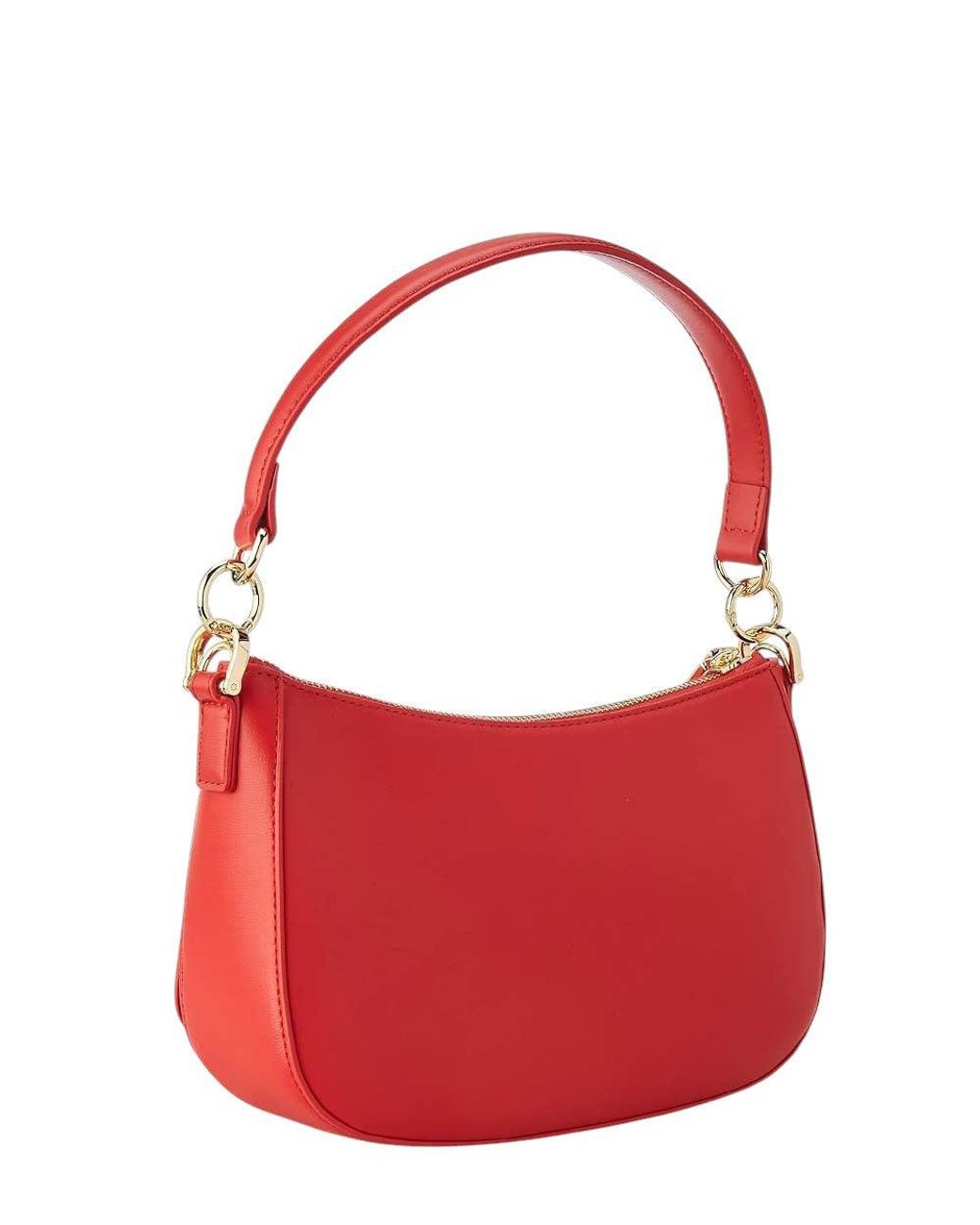 Love Moschino Red Logo Small Shoulder Bag
