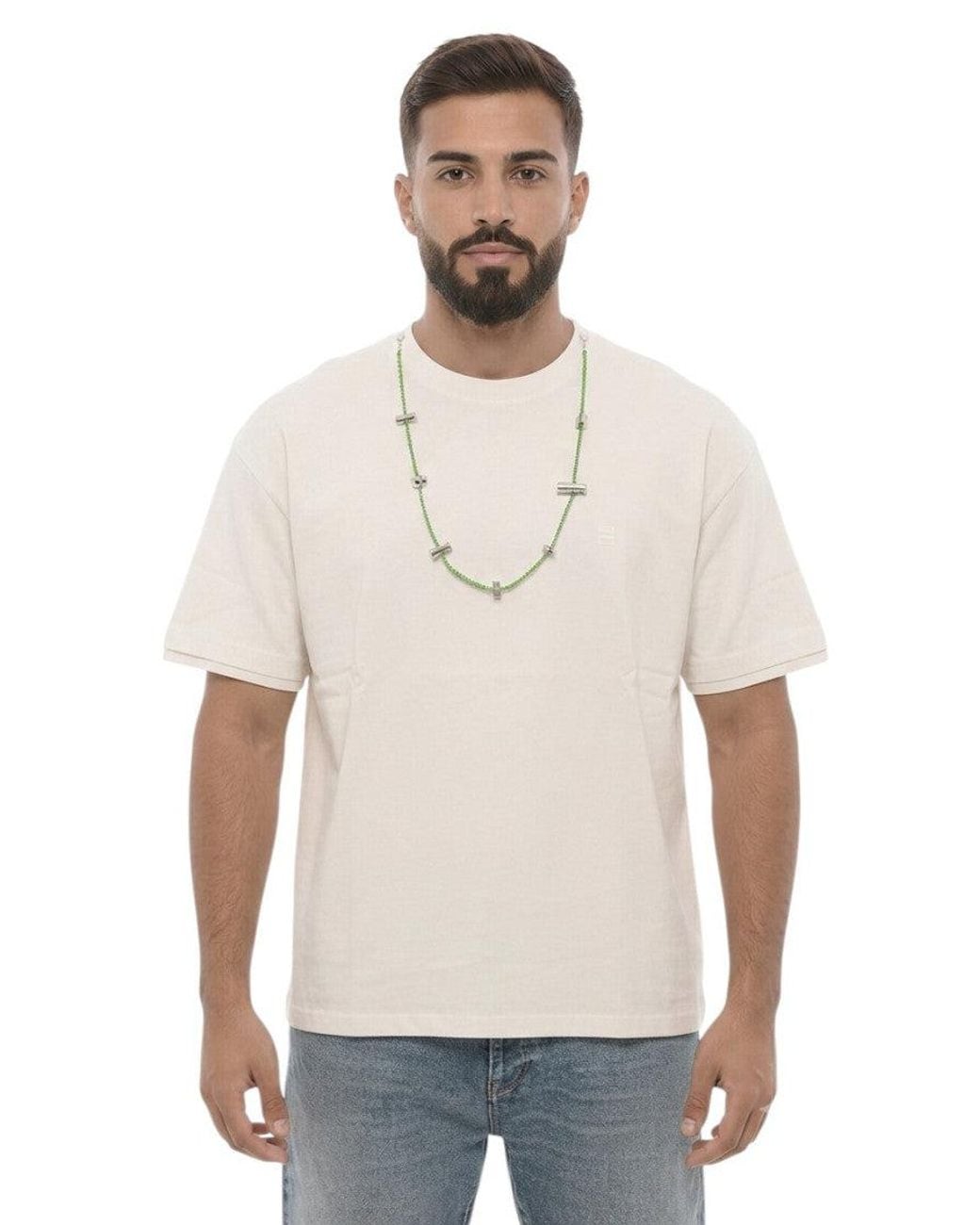 Ambush Natural Crew Neck T-Shirt for men