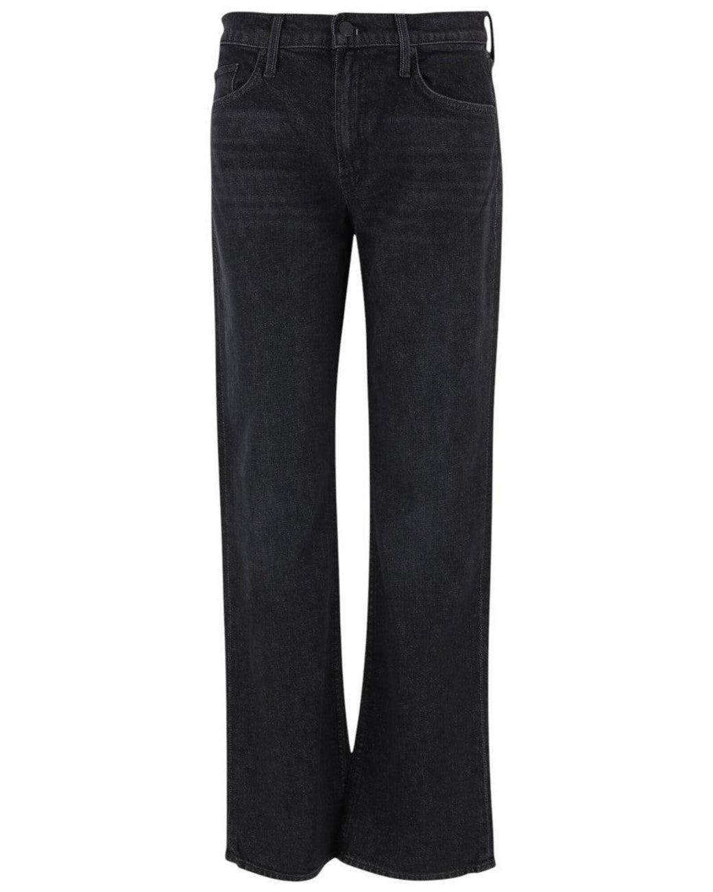 Mother Blue Bootcut Mid Rise Jeans