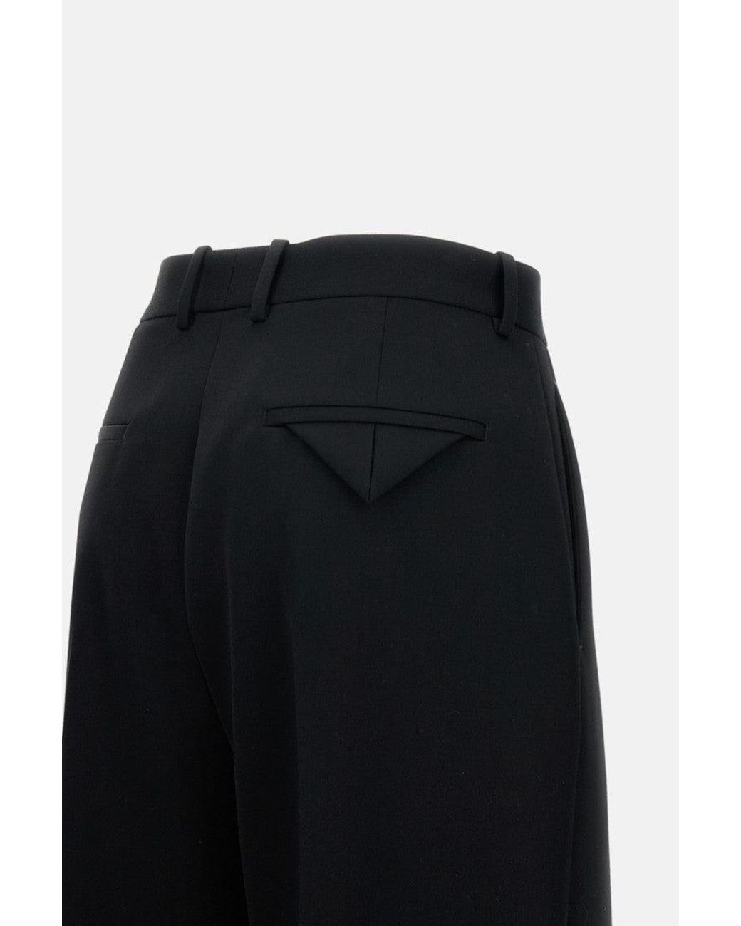 Bottega Veneta Black Trouser