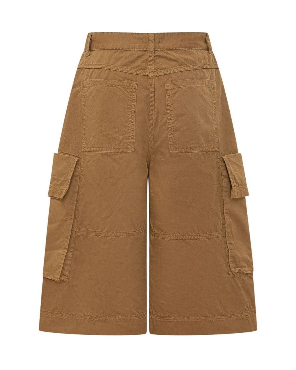 Pinko Natural Cargo Shorts