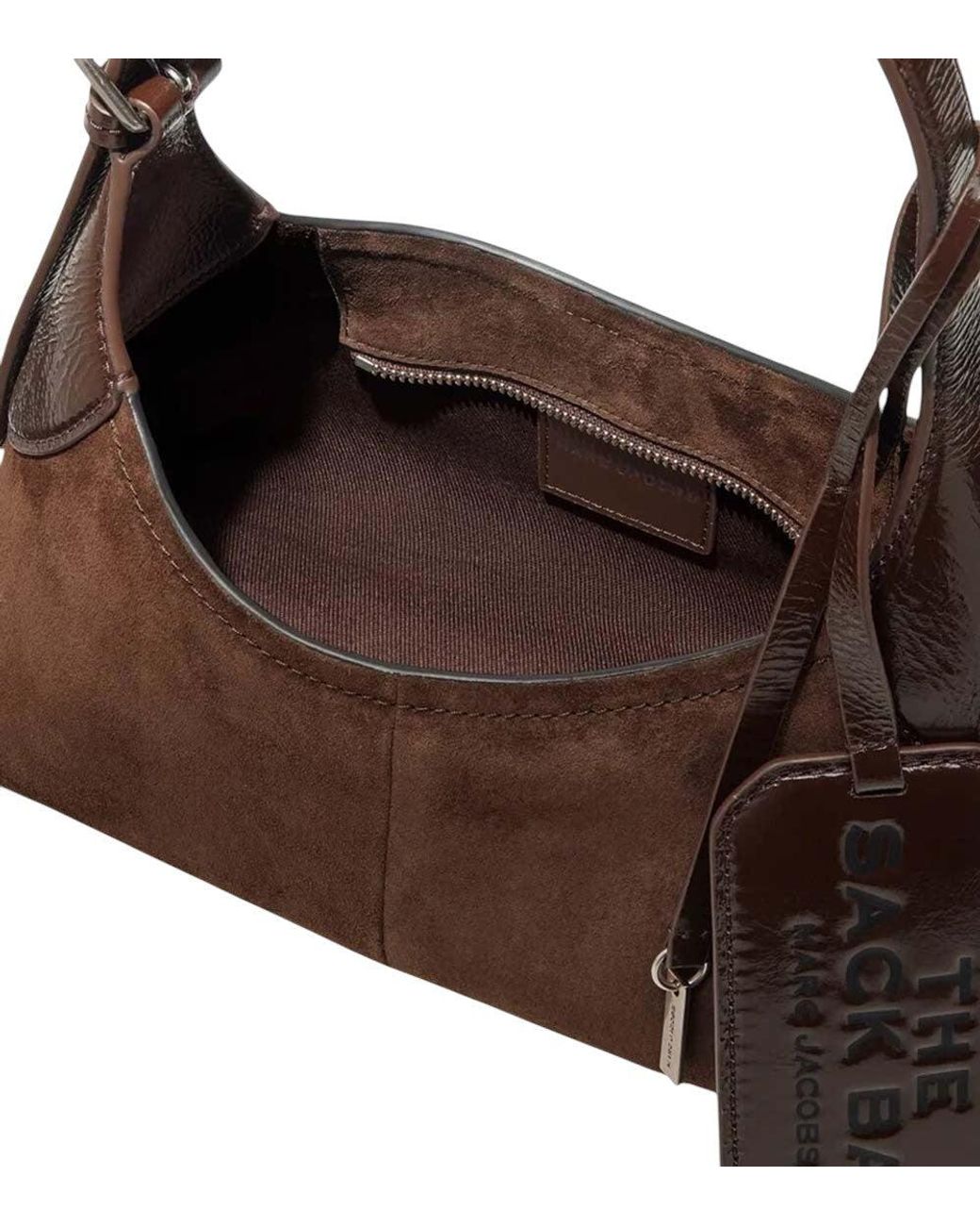 Marc Jacobs Brown Belted Sack Small Shoulder Bag
