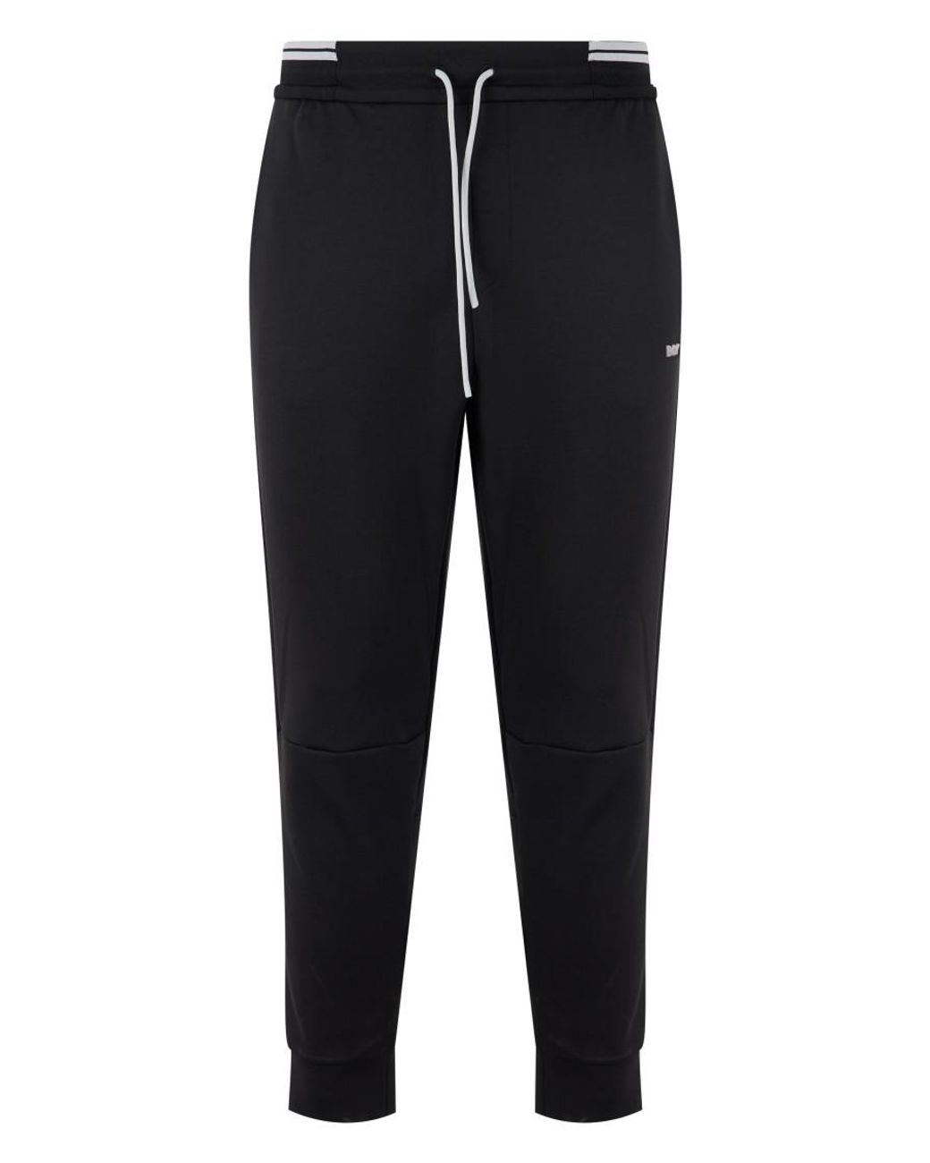 Boss Black Tapered Drawstring Joggers for men