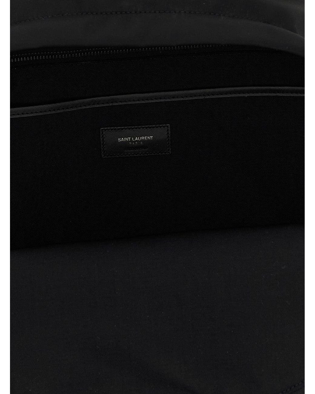 Saint Laurent Black 'City' Backpack for men