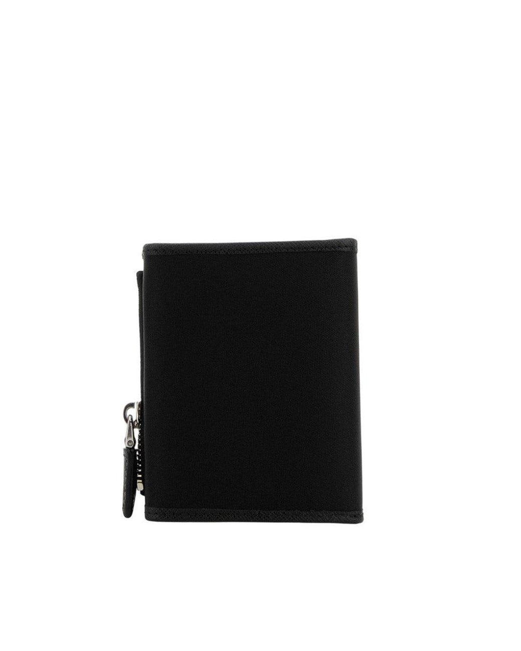 Prada Black Solid Wallet for men