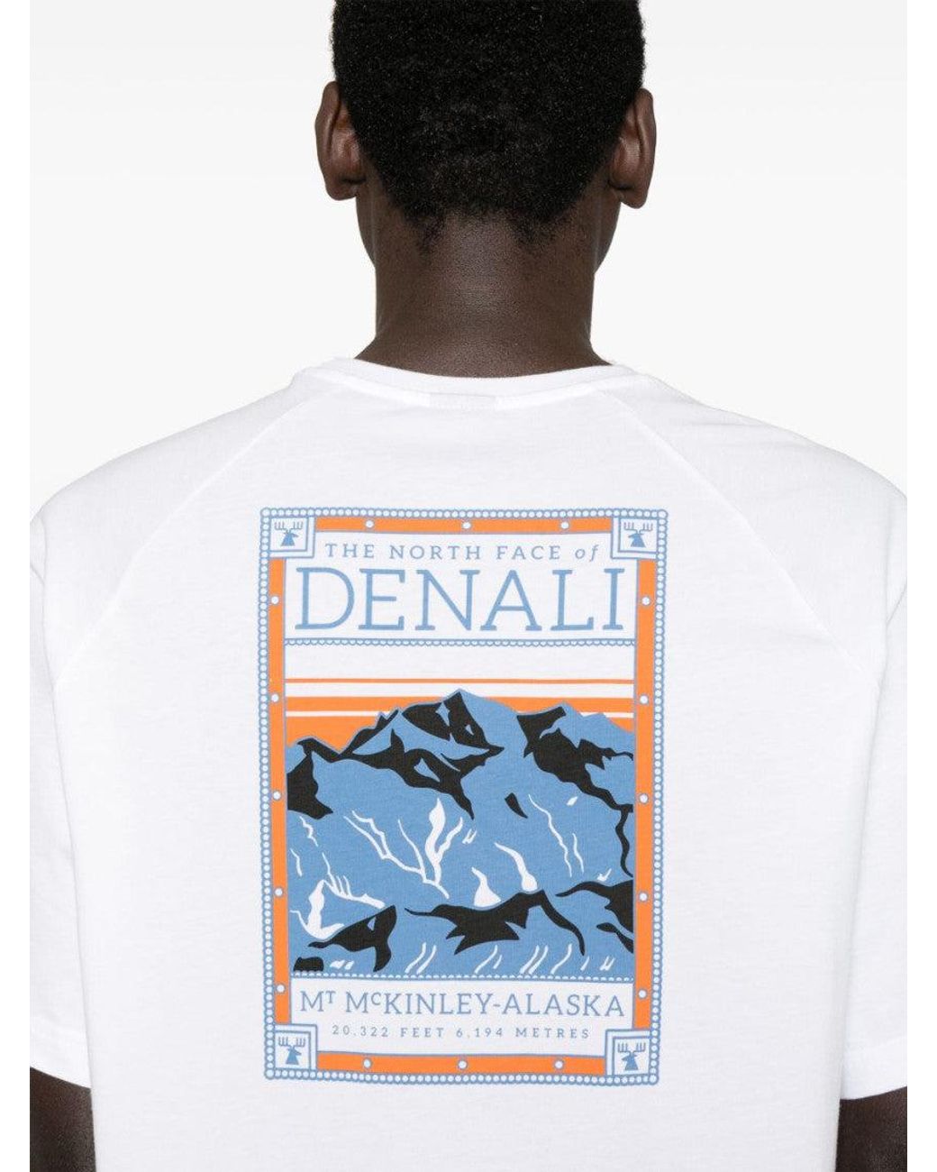 The North Face White Crew Neck T-Shirt for men