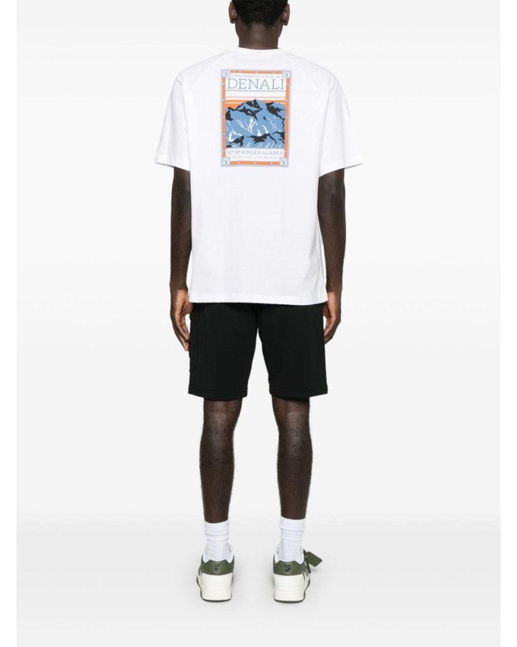 The North Face White Crew Neck T-Shirt for men