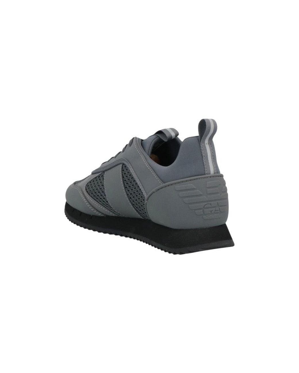 EA7 Blue Logo Sneakers for men