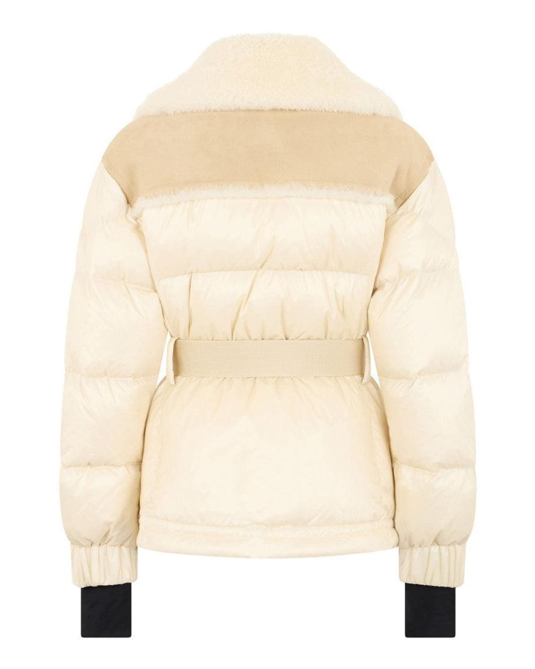 Moncler Natural Shirt Collar Jacket