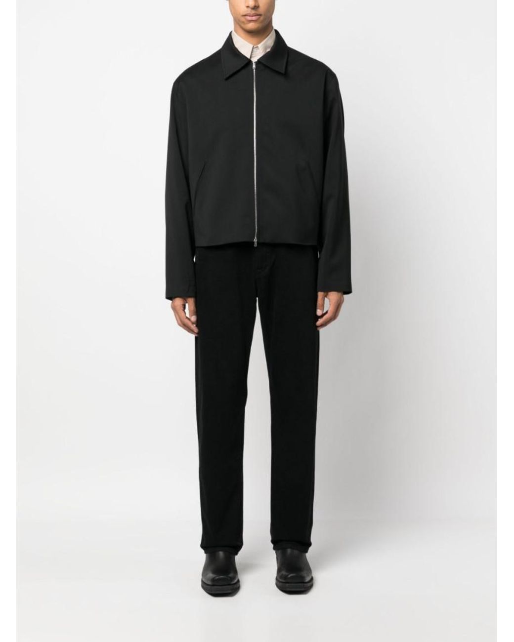 Our Legacy Black Mini Virgin Wool Blouson Jacket