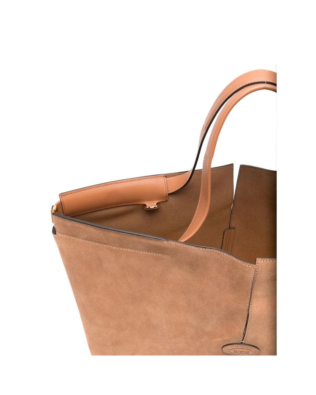 Tod's Brown Di Bag Large Tote