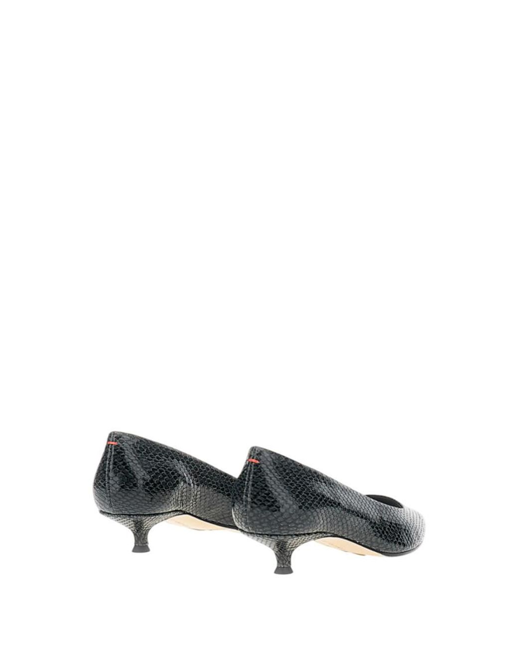 Aeyde Black Slip-On Pumps