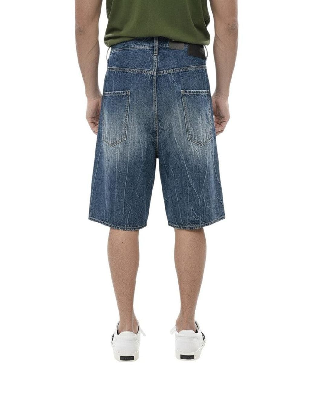 DSquared² Blue Loose Shorts for men