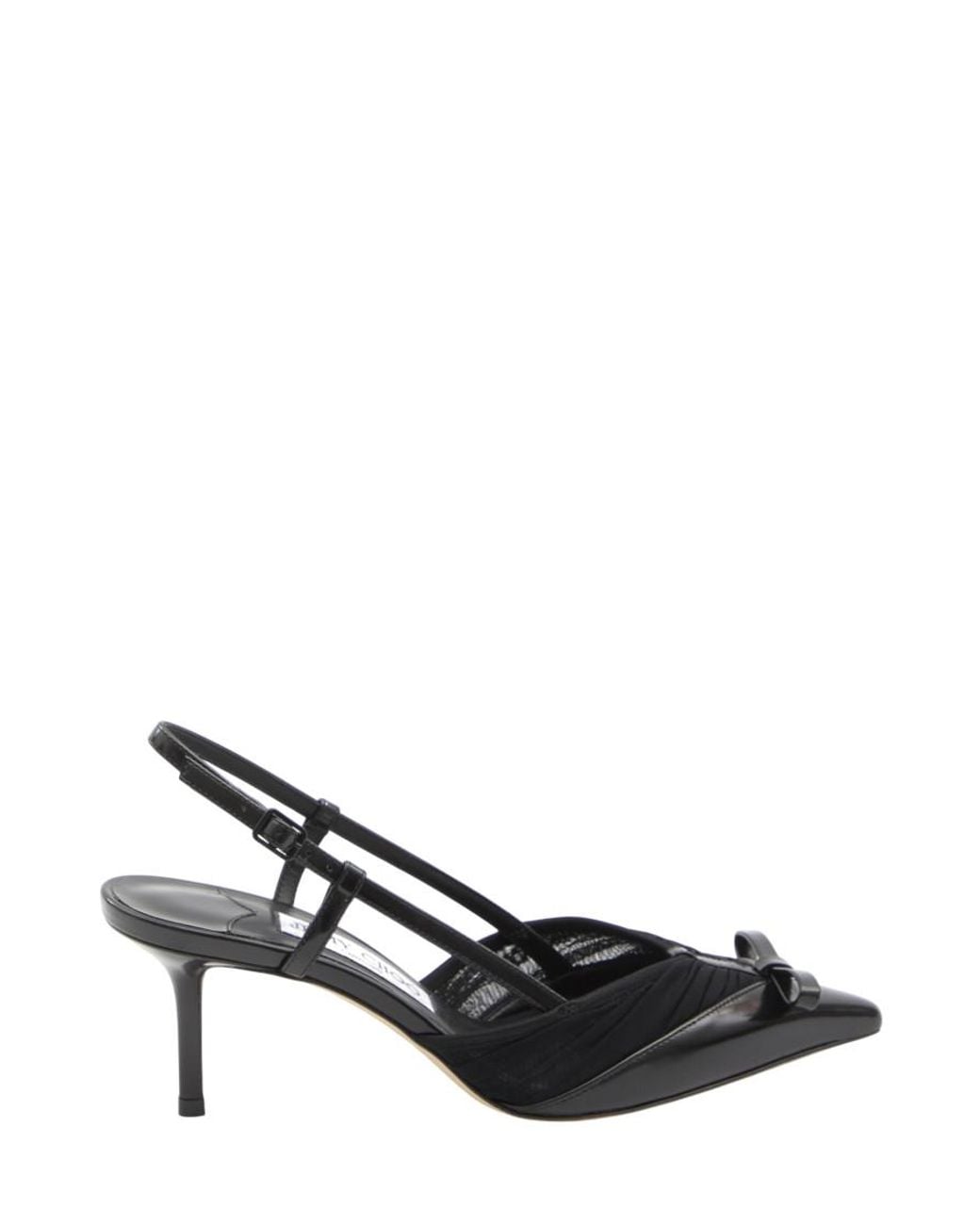 Jimmy Choo Black Bow Pumps