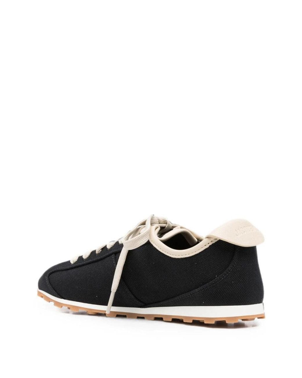 Jacquemus Black Lace-Up Sneakers