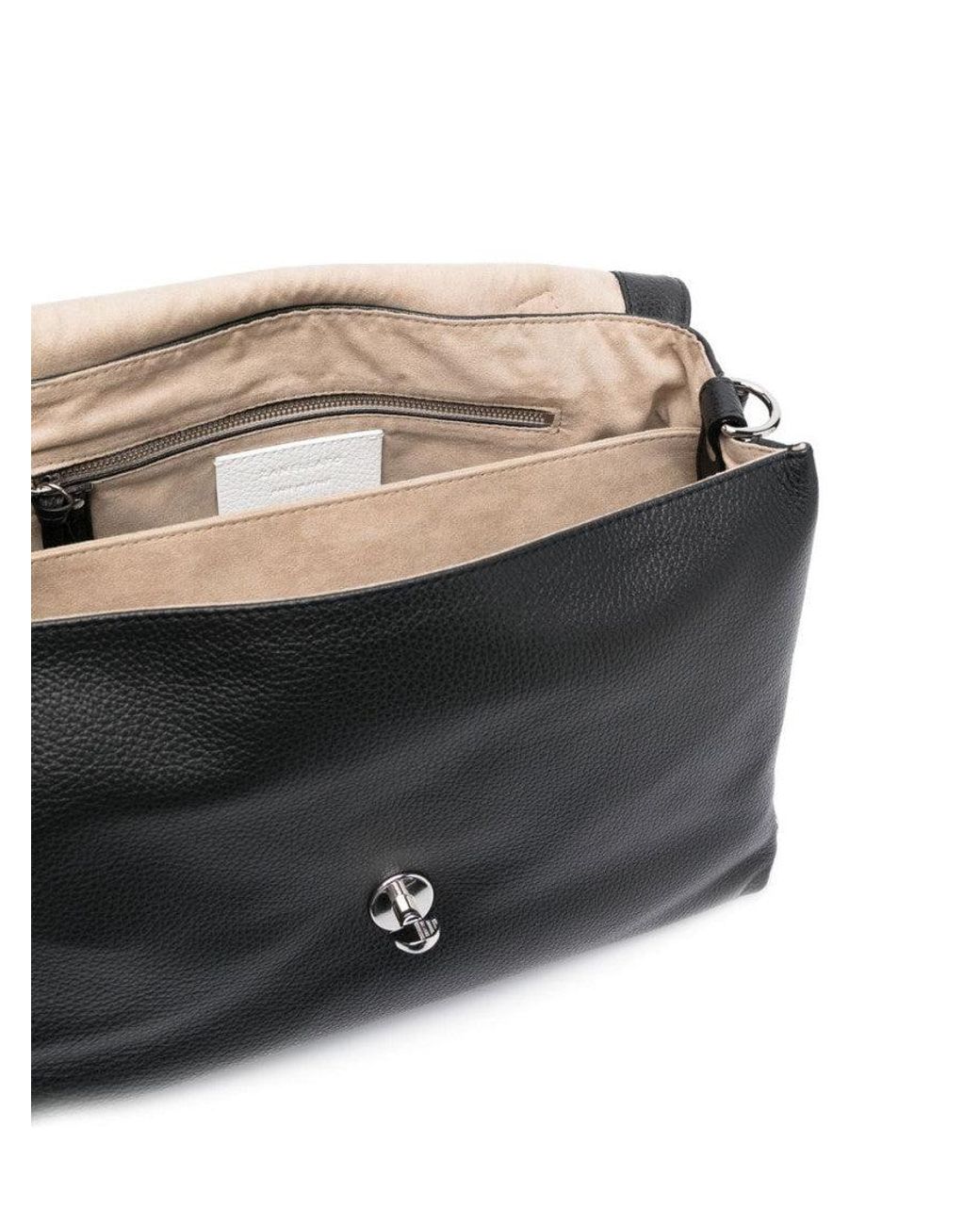 Zanellato Black Postina Satchel Bag