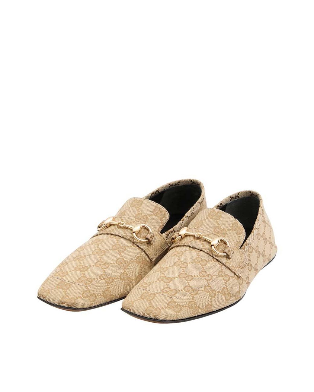 Gucci Natural Logo Gg Loafer