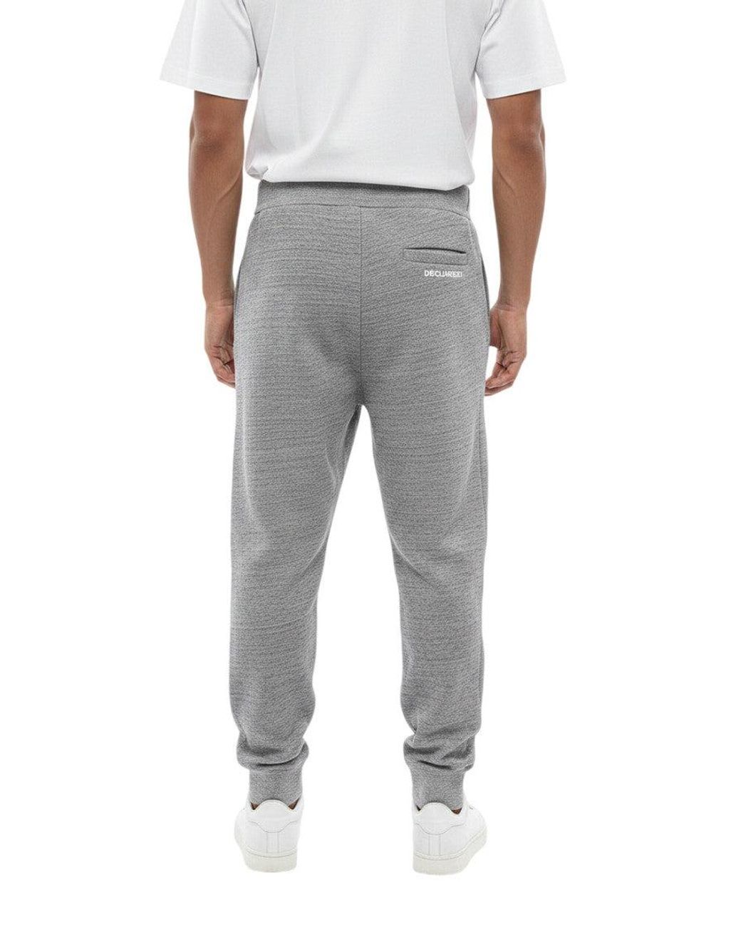 DSquared² Gray Regular Sweatpants for men