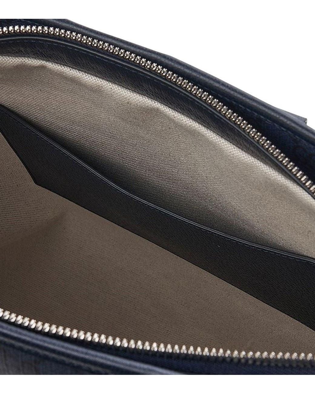 Gucci Blue Ophidia Top Zip Large Tote for men