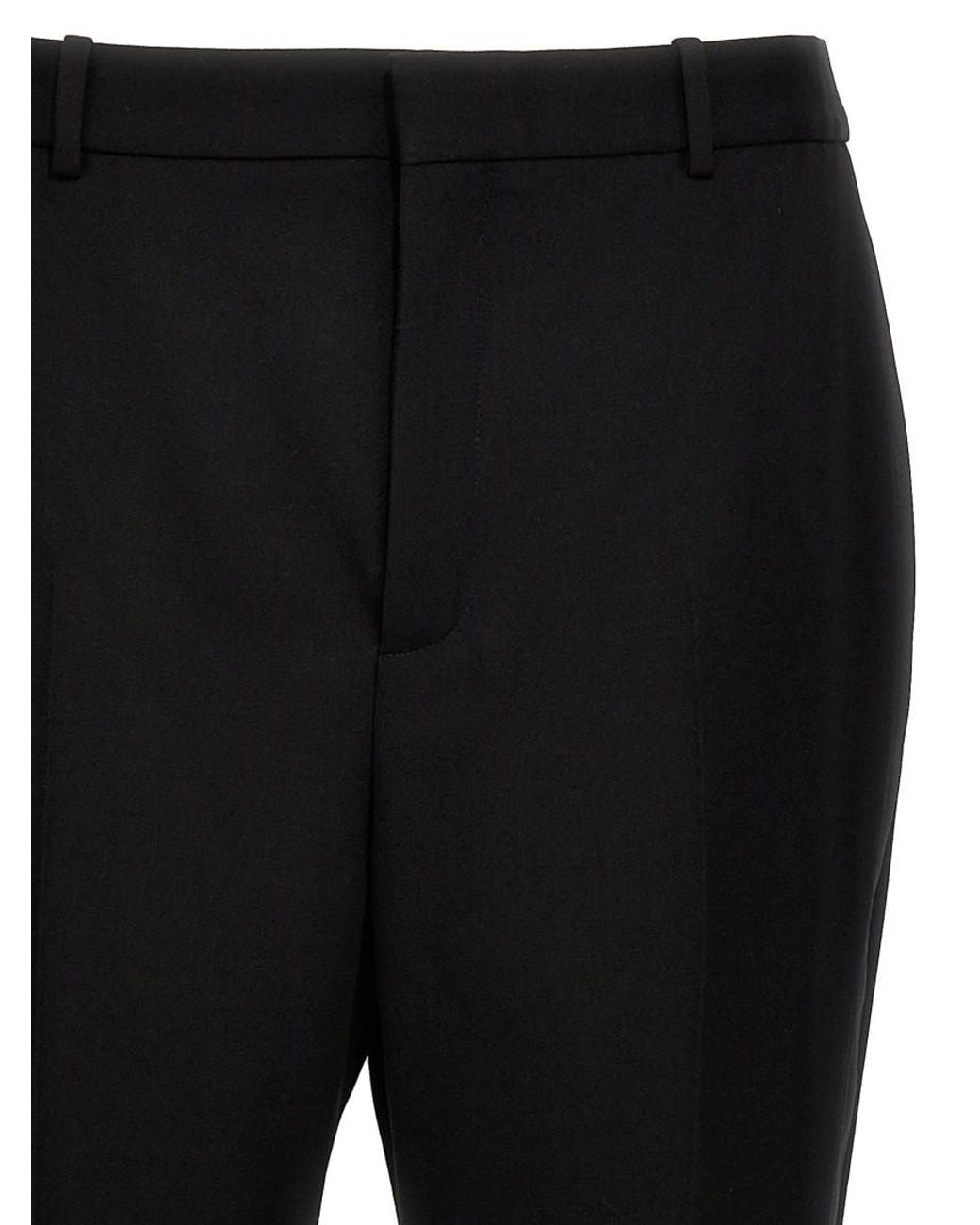 Saint Laurent Black Wool Pant for men
