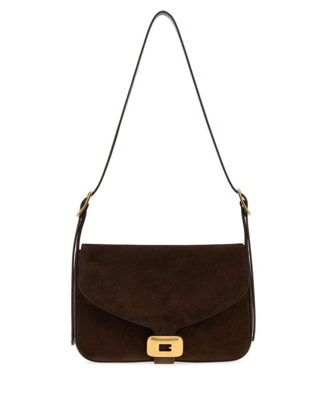 Balenciaga Black Clicca Medium Shoulder Bag