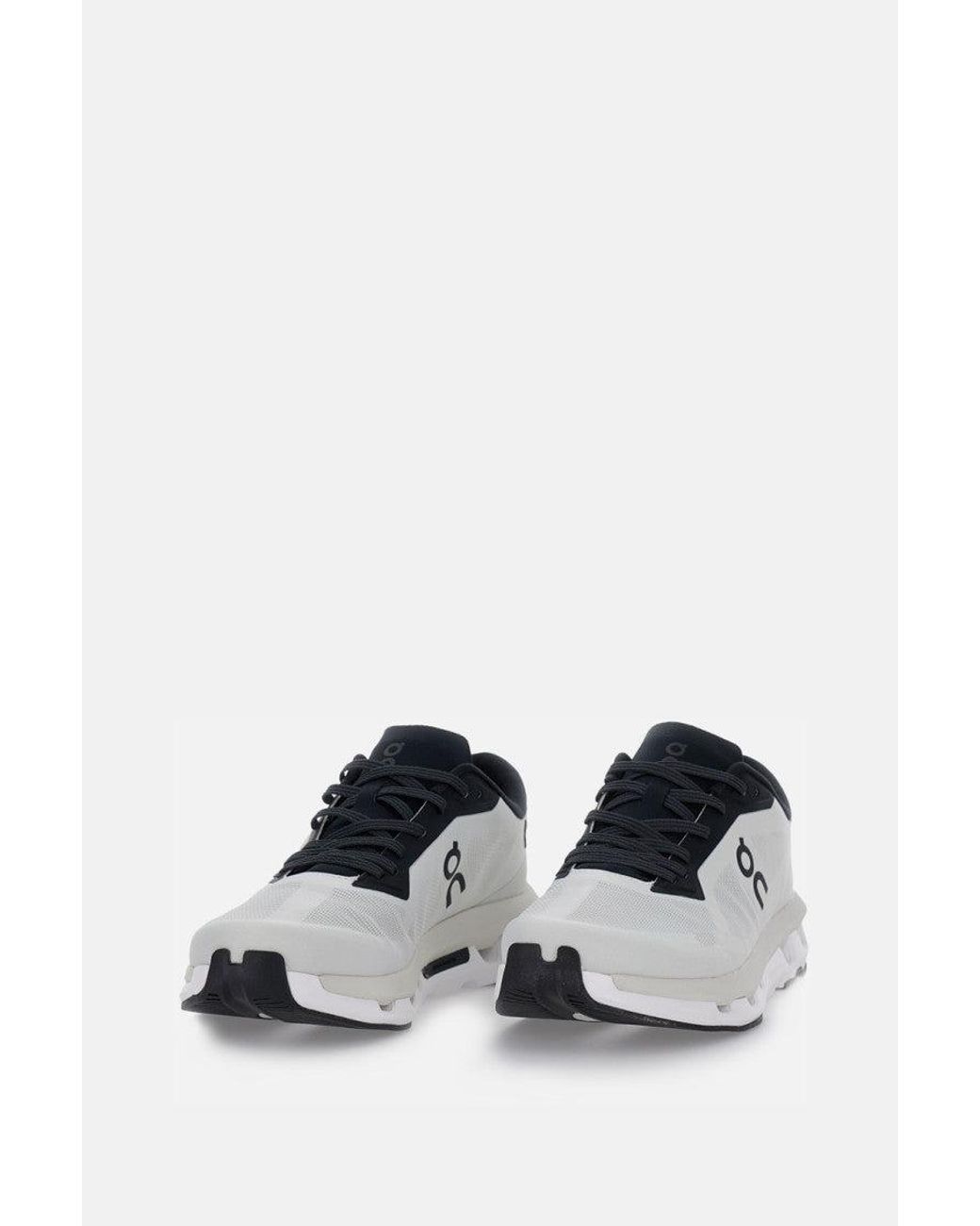 On Shoes White Ice Logo Sneakers for men