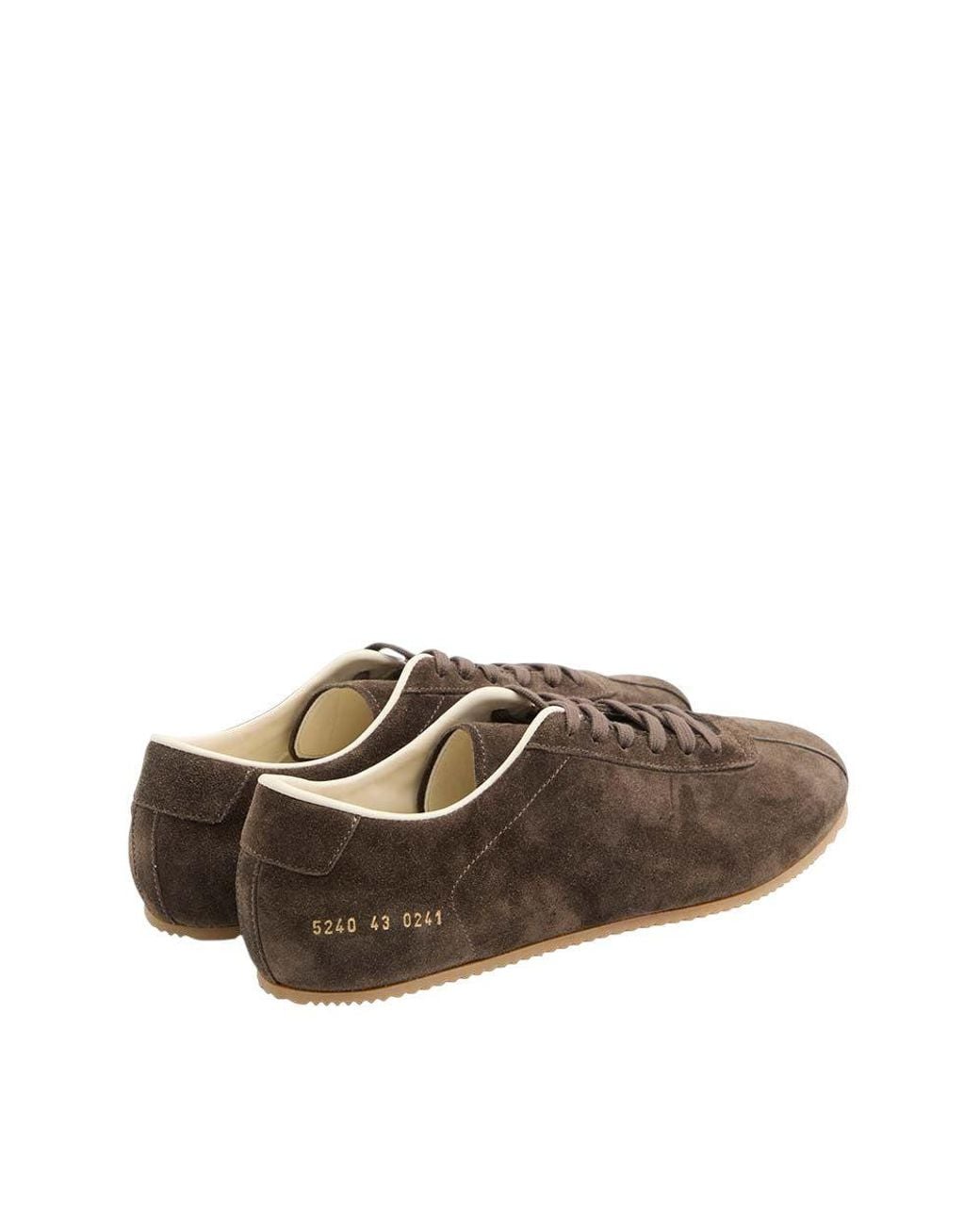 Common Projects Brown Driving Sneakers for men