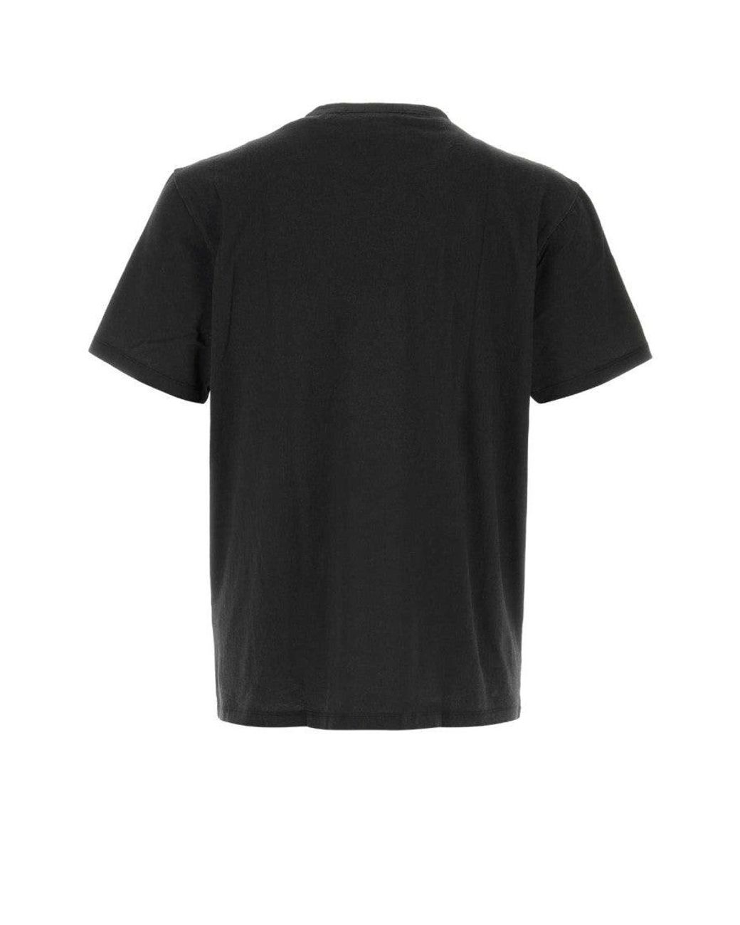 Our Legacy Black Crew Neck T-Shirt for men