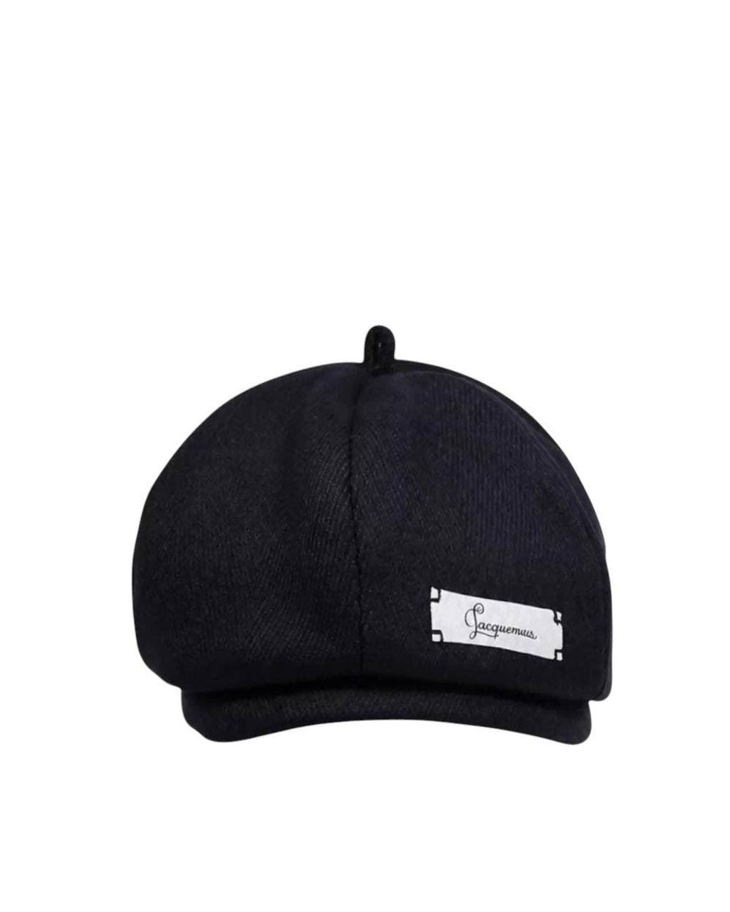 Jacquemus Blue Logo Bakerboy Cap