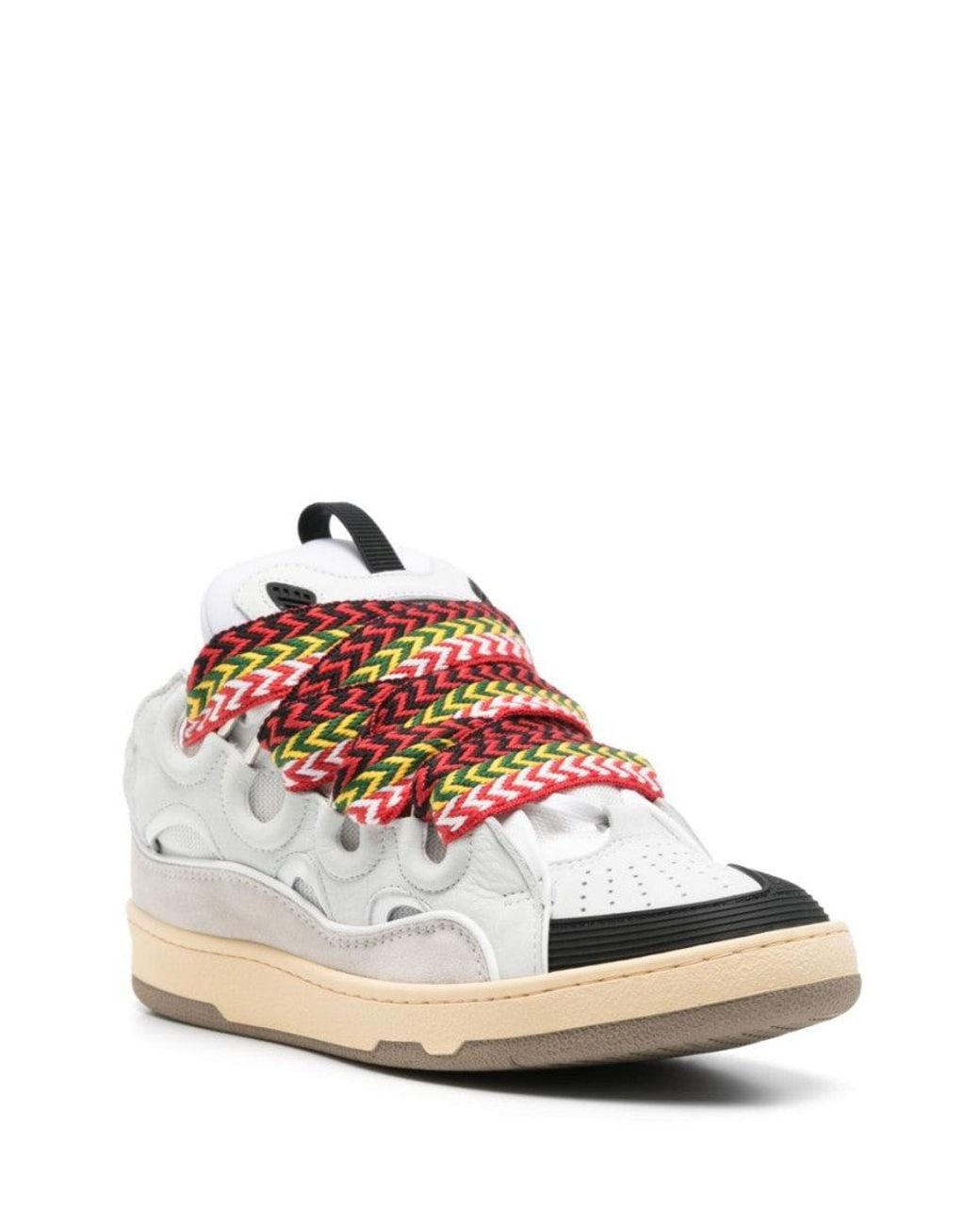 Lanvin Pink Curb Sneakers for men
