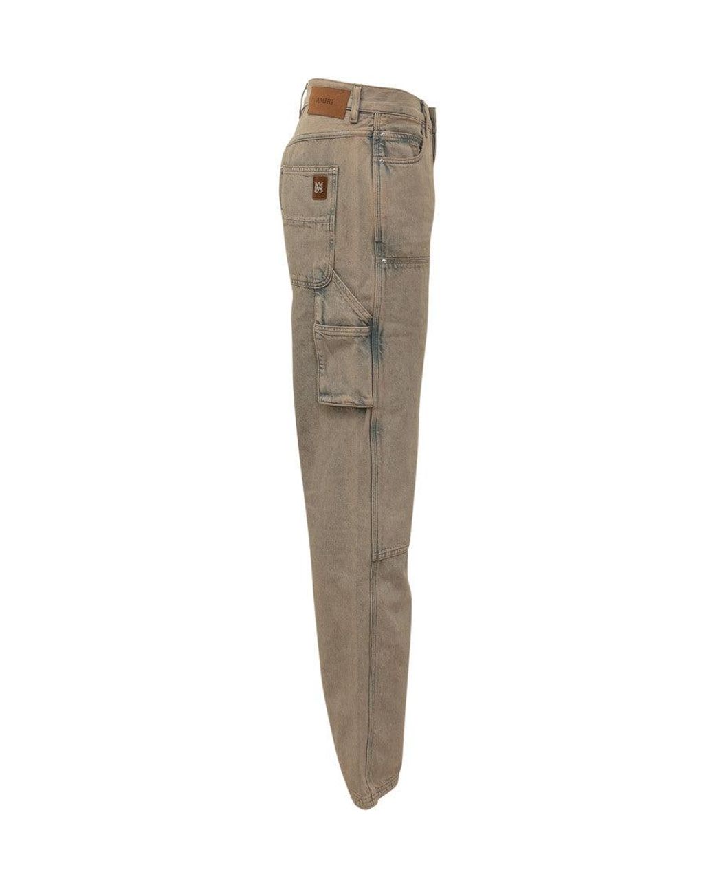 Amiri Gray Regular Mid Rise Jeans for men