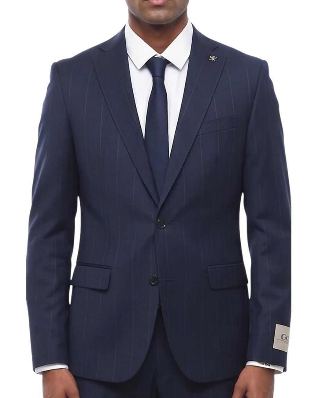 Corneliani Blue Stripes Suit for men