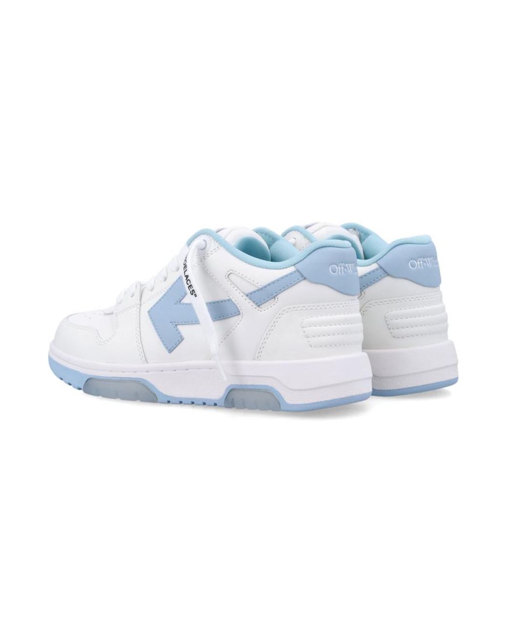 off white sky blue vintage low