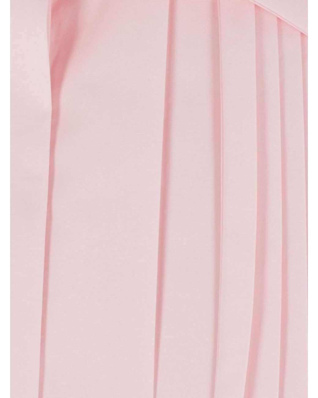 Loewe Pink Draped Cotton Shirt